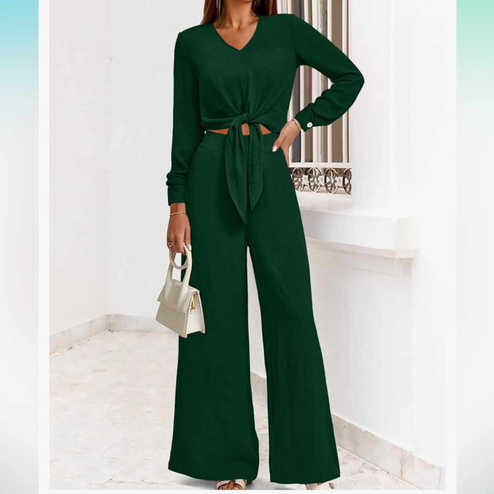 Dark green two piece set